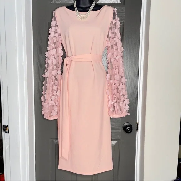 SHEIN | Dresses | Shein Elegant Pink Body Con Pencil Dress Necklace Not Include | Poshmark SHEIN | Dresses | Shein Elegant Pink Body Con Pencil Dress Necklace Not Include | Poshmark